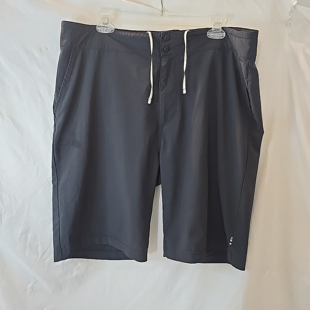 Smartwool Men's Merino Sport Lined Shorts Black Size XL Drawstring Waist Outdoor